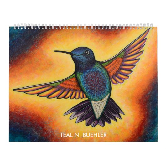 Mural Calendrier animal artistique (Protection)