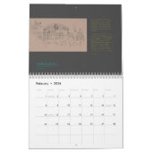 Mural Calendrier architectural 2012 de croquis par (Feb 2026)