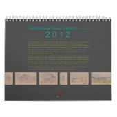 Mural Calendrier architectural 2012 de croquis par (Protection)
