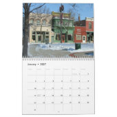 Mural Calendrier architectural du Minnesota - 2017 (Jan 2027)