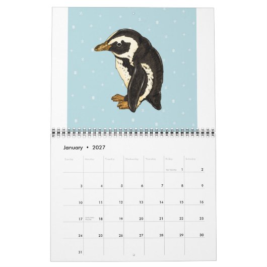 Mural Calendrier : Art de potier de Liesel Bendio (Jan 2027)