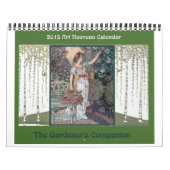 Mural Calendrier Art nouveau 2015 : Un compagnon de jard (Protection)