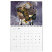 Mural Calendrier Art Oiseaux De Prey 2013 (Mar 2027)