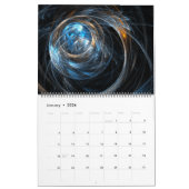 Mural Calendrier artistique de l'art Abstrait 2012 (énor (Jan 2026)