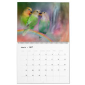 Mural Calendrier artistique des Inséparables (Mar 2027)