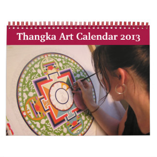 Mural Calendrier artistique Thangka 2013