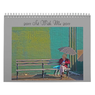 Mural Calendrier Asseyez-vous avec moi