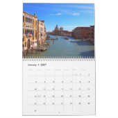 Mural Calendrier Avec Vacances - Villes du Monde (Jan 2027)