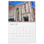 Mural Calendrier Avec Vacances - Villes du Monde (Feb 2027)