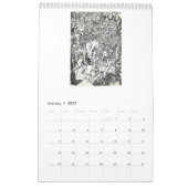 Mural Calendrier Backbrain 2017 (Jan 2027)