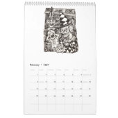 Mural Calendrier Backbrain 2017 (Feb 2027)
