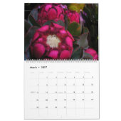 Mural Calendrier Beautés florales (Mar 2027)