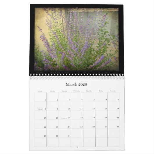 Mural Calendrier - Bits et pièces (Mar 2026)