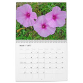 Mural Calendrier - Bouquet floral #2 (Mar 2027)