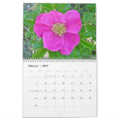 Mural Calendrier - Bouquet floral #2 (Feb 2027)