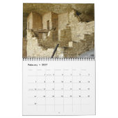 Mural Calendrier - calendrier de 2011 parcs nationaux (Feb 2027)