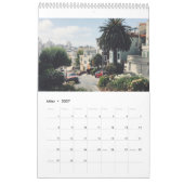 Mural Calendrier californien de 2017 (Mar 2027)