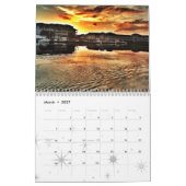 Mural Calendrier Carolina Beach Sunrise (Mar 2027)