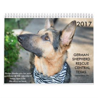 Mural Calendrier central du Texas 2017 de délivrance de