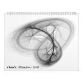 Mural Calendrier chaotique d'Attractor (Protection)