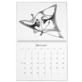 Mural Calendrier chaotique d'Attractor (Mar 2027)