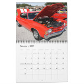 Mural Calendrier chaud de 2011 Chevys (Feb 2027)