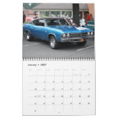 Mural Calendrier chaud de 2011 Chevys (Jan 2027)