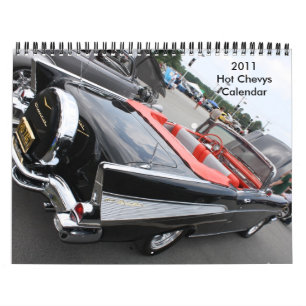 Mural Calendrier chaud de 2011 Chevys