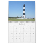 Mural Calendrier - Chaussures en bord de mer (Mar 2027)