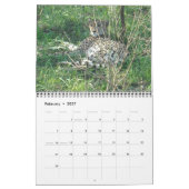 Mural Calendrier Cheetah 2014 (Feb 2027)