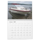 Mural Calendrier classique de 2018 CGOAMN Glastron (Jan 2027)