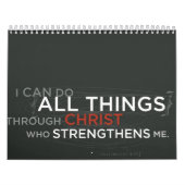 Mural Calendrier contemporain d'art d'écriture sainte (Protection)