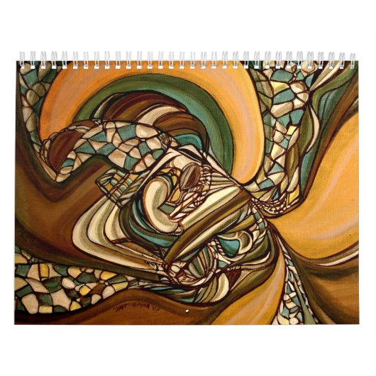 Mural Calendrier cool (Protection)