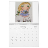 Mural calendrier créatif (Feb 2027)