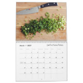 Mural Calendrier cru de 2016 ingrédients (Mar 2027)