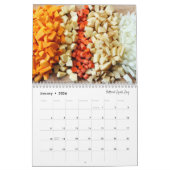 Mural Calendrier cru de 2016 ingrédients (Jan 2026)