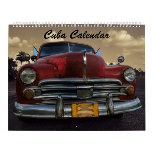 Mural Calendrier Cuba 2025 (Protection)