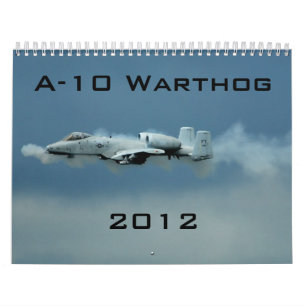 Mural Calendrier d'A-10 Warthog