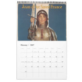 Mural Calendrier d'affiche de guerre mondiale (Feb 2027)
