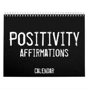 Mural Calendrier d'affirmations de positivité