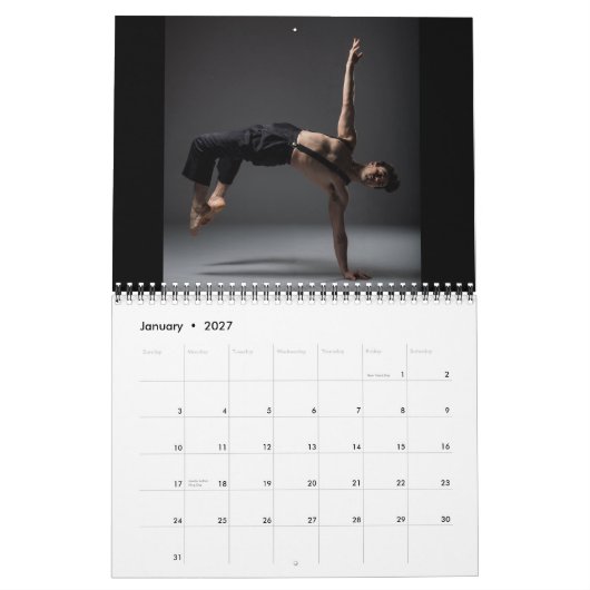 Mural Calendrier d'Alchemy Dance Company 2015 (Jan 2027)