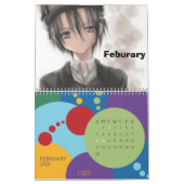 Mural calendrier d'anime (Feb 2027)