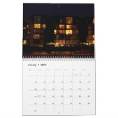 Mural calendrier danois de 12 beau paysages (Jan 2027)