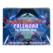Mural Calendrier d'art 2013 Large Sea-Life par Valxart.c (Protection)