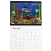 Mural Calendrier d'art 2013 Large Sea-Life par Valxart.c (Mar 2026)