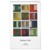 Mural Calendrier d'art abstrait (Protection)