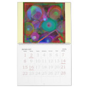 Mural Calendrier d'art d'ABSTRACTION (Feb 2026)