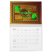 Mural Calendrier d'art de 2016 Celtic (Mar 2027)