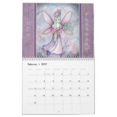 Mural Calendrier d'art de fantasy de Molly Harrison 2010 (Feb 2027)