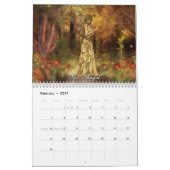 Mural Calendrier d'art d'imaginaire (Feb 2027)